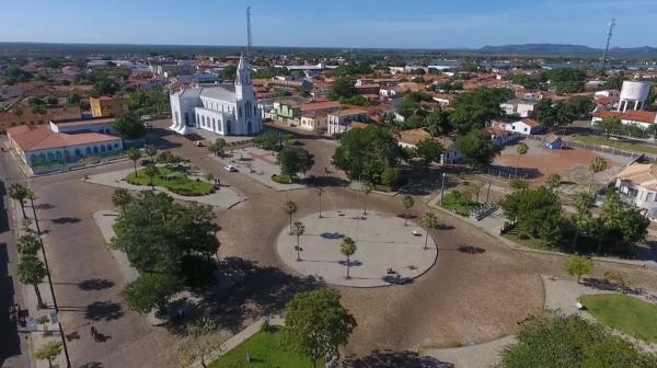 Município de Campo Maior, no Piauí.(Imagem:Reprodução/TV Clube)