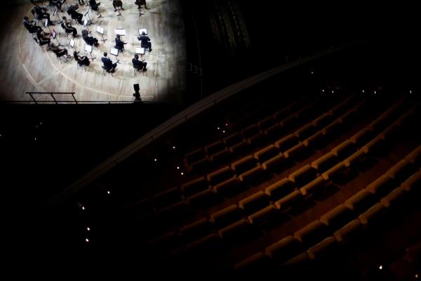 orquestra de Paris toca Strauss na era da Covid-19(Imagem:Reprodução)