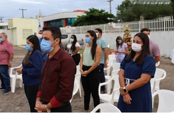 Profissionais da saúde do HRTN recebem celebração especial de natal(Imagem:HRTN)