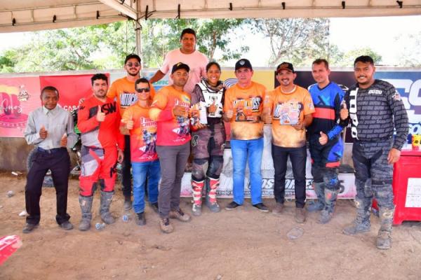 Prefeitura apoia o 1º Motocross de Aniversário de Floriano(Imagem:Secom)