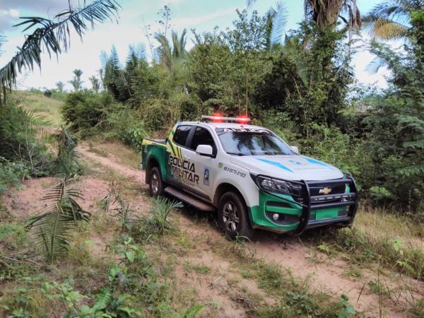 Polícia Militar em ocorrência.(Imagem:Divulgação /PM-PI)