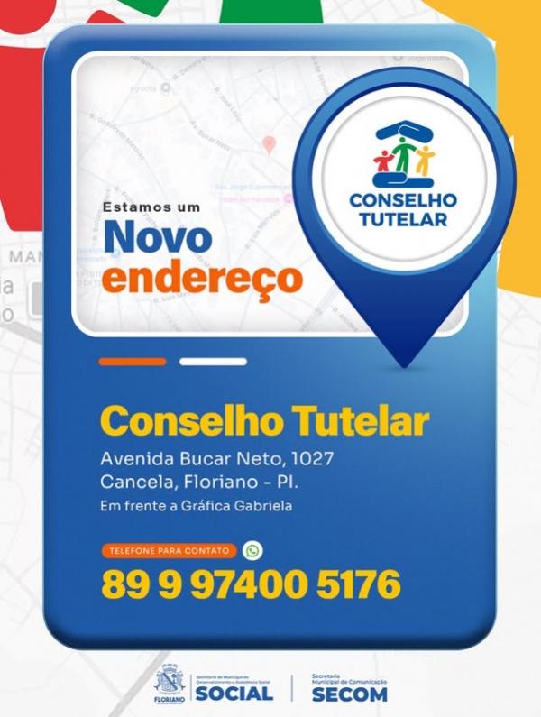 Conselho Tutelar de Floriano passa a funcionar em novo endere&ccedil;o.(Imagem:Secom)