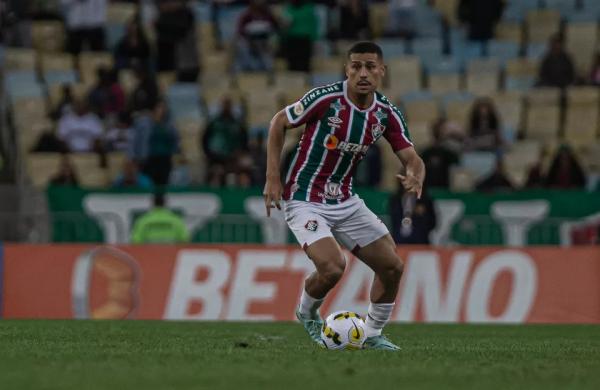  André esteve em campo na vitória contra o Coritiba.(Imagem:Marcelo Gonçalves/Fluminense )