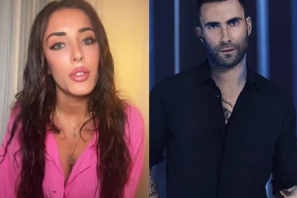  Modelo diz que manteve caso com Adam Levine por mais de um ano ? vocalista do Maroon 5 é casado há 10.(Imagem: Instagram/TikTok )