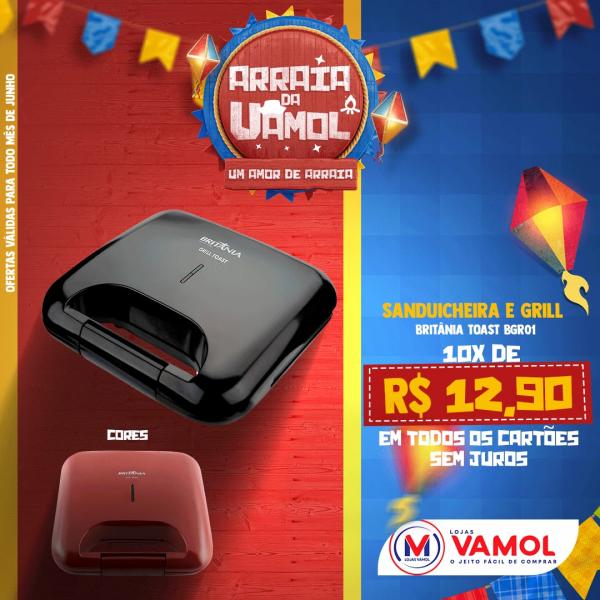 Confira o arraiá de ofertas da Lojas Vamol(Imagem:Divulgação)