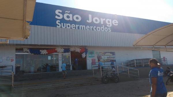 São Jorge Supermercados III comemora aniversário de cinco anos em Barão de Grajaú(Imagem:FlorianoNews)
