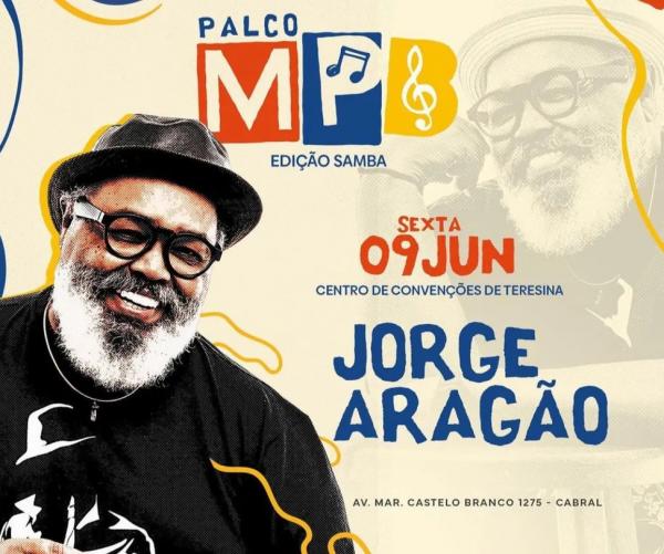  Jorge Aragão no Palco MPB, Edição Samba.(Imagem:Reprodução )