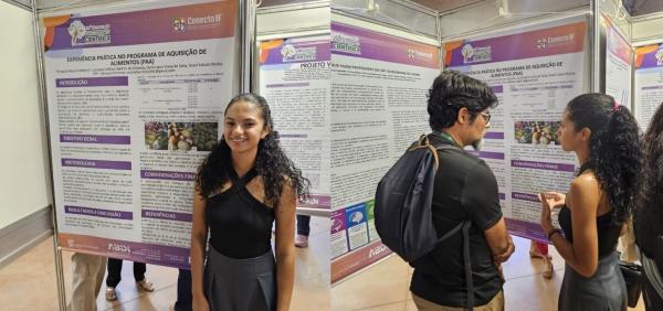 Fernanda Maciel participou de encontro sobre projetos de ensino e pesquisa do IFPI.(Imagem:Arquivo Pessoal)