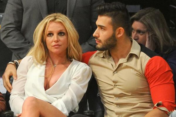 Britney Spears e Sam Asghari (Imagem:Getty Images)