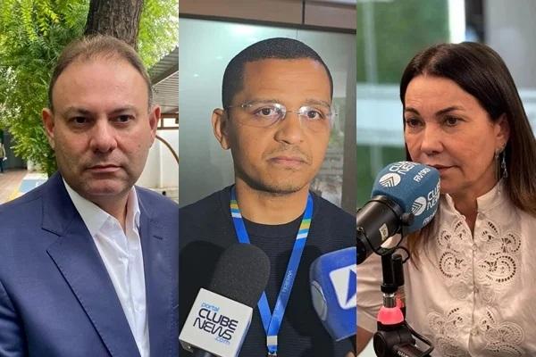 Jeov&aacute; Alencar, Ismael Silva e Margarete Coelho.(Imagem:ClubeNews)