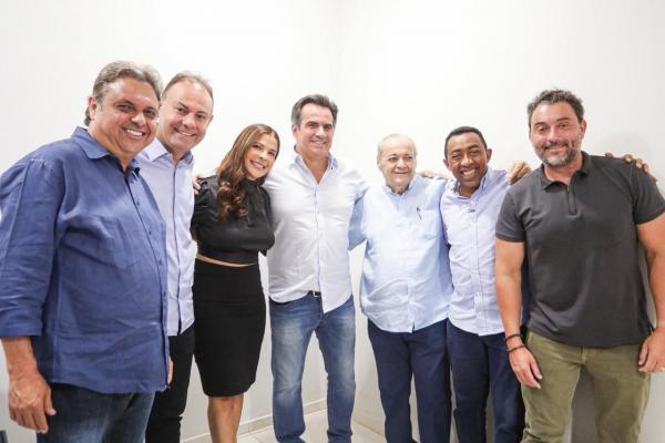 Com a presen&ccedil;a de Rueda, Joel e Ciro participam da filia&ccedil;&atilde;o de Jeov&aacute; Alencar ao Uni&atilde;o Brasil.(Imagem:Ascom)