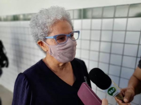 A governadora do Piauí, Regina Sousa.(Imagem:Jonas Carvalho/Rede Clube)