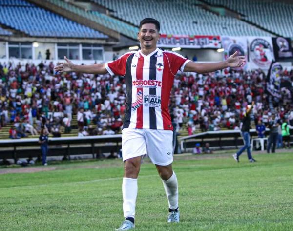 Felipe Pará, meia do River-PI.(Imagem:Maria Vitória / River AC)