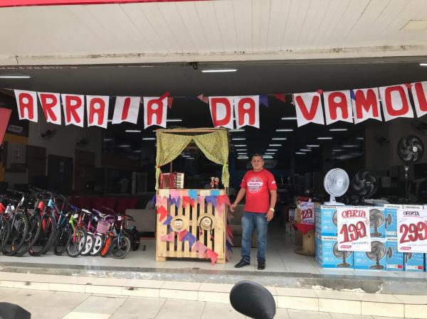 Confira o arraiá de ofertas da Lojas Vamol(Imagem:FlorianoNews)
