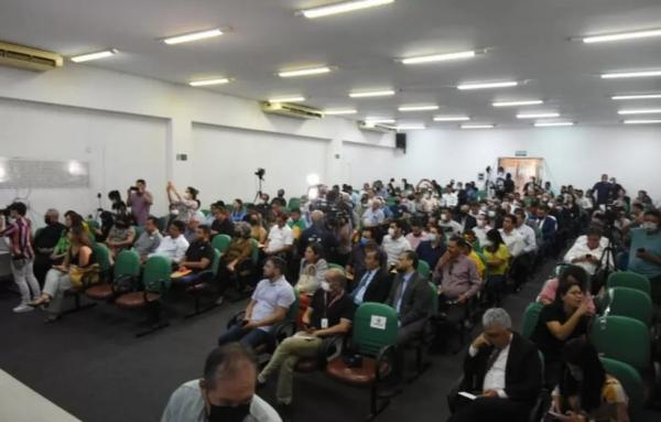 Governadora e prefeitos debatem novas medidas de saneamento básico no Piauí.(Imagem:Divulgação/Governo do Piauí)