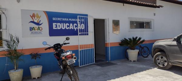 Secretaria de Educação de Barão de Grajaú.(Imagem:FlorianoNews)