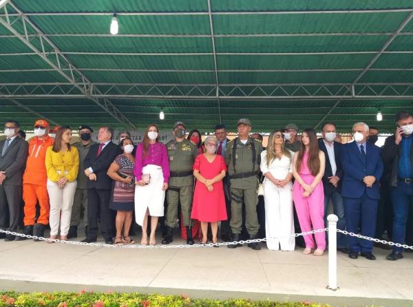  Coronel Scheiwann Lopes assume o comando da Polícia Militar do Piauí.(Imagem:Lucas Marreiros/g1 )