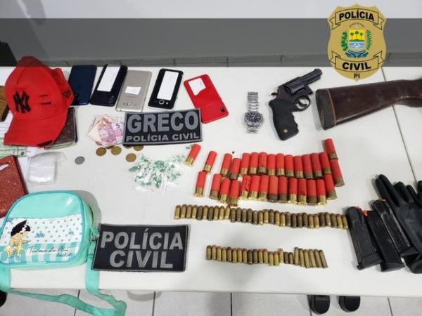 Material utilizado para realizar roubos em caixas eletrônicos em Teresina.(Imagem:Divulgação/Polícia Civil)