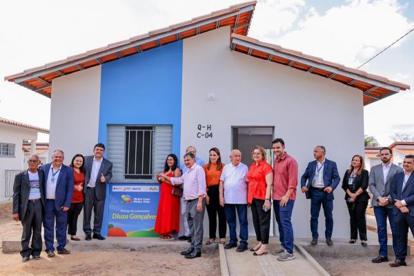 Em Teresina, 132 famílias recebem as chaves da primeira casa própria com a presença remota de Lula(Imagem:Gabriel Paulino)