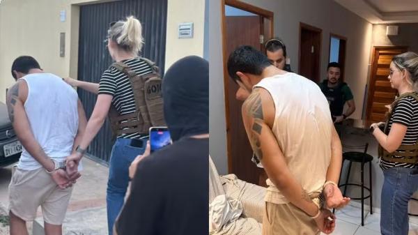 Homem suspeito de agredir m&eacute;dica &eacute; preso no litoral do Piau&iacute;.(Imagem:Reprodu&ccedil;&atilde;o/SSP-PI)