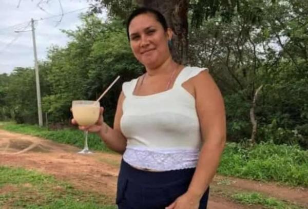 Vítima de feminicídio no Piauí, Francisca Darlene de Morais Silva, de 36 anos.(Imagem:Divulgação/PM-PI)