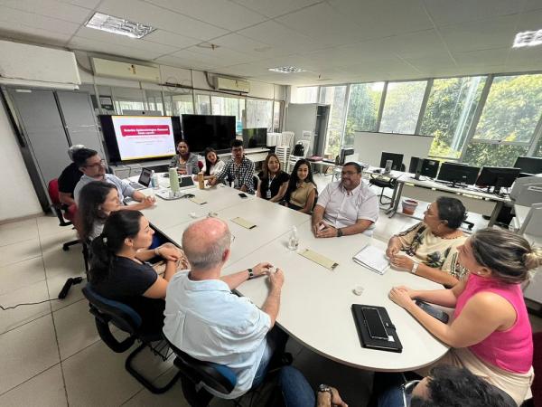 Antes da reunião com profissionais do Piauí, a equipe mineira realizou visitas a hospitais de Teresina.(Imagem:Divulgação)