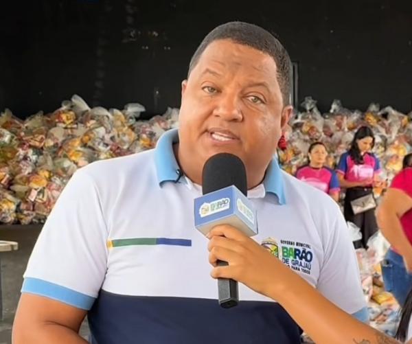 Ant&ocirc;nio Carlos, prefeito de Bar&atilde;o de Graja&uacute;.(Imagem:Reprodu&ccedil;&atilde;o/Instagram)