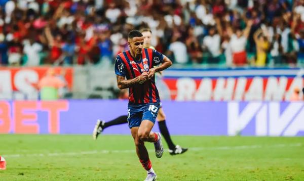 Bahia abre vantagem sobre Fluminense nas quartas da Copa do Brasil.(Imagem:LETÍCIA MARTINS/EC BAHIA/DIREITOS RESERVADOS)