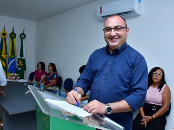 Secretário de Educação, Nylfranyo Ferreira.(Imagem:Secom)