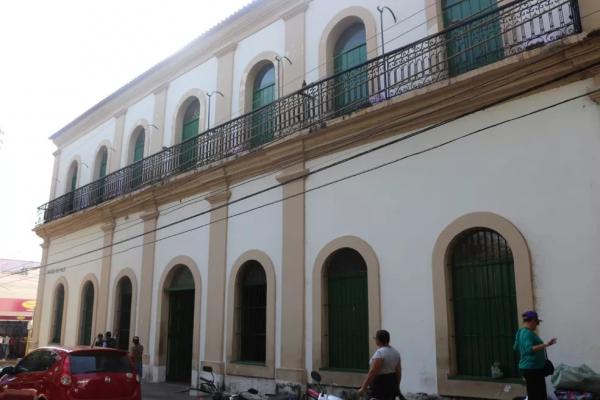 Museu do Piauí, localizado na Praça da Bandeira, Centro de Teresina.(Imagem:José Marcelo/G1)