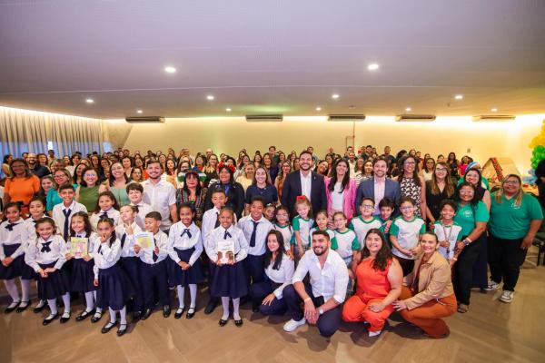 Colóquio promovido pela Seduc mostra como crianças podem aprender brincando(Imagem:Letícia Santos)