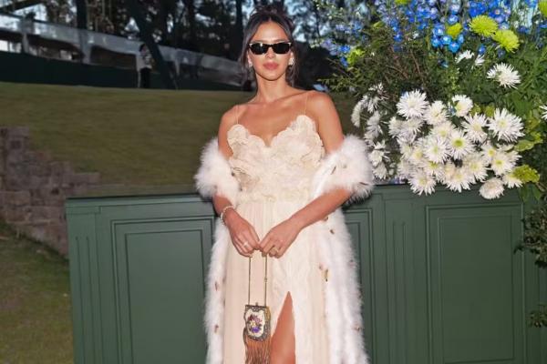 Bruna Marquezine no casamento de Gabriel David e Giovanna Lancellotti.(Imagem:Brazil News)