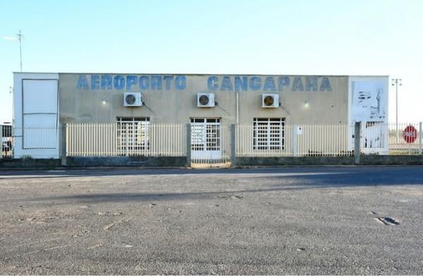 Aeroporto Cangapara, em Floriano.(Imagem:SECOM)