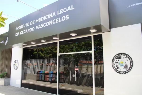 Instituto de Medicina Legal (IML) de Teresina.(Imagem:Lucas Marreiros/g1)