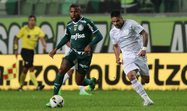 Palmeiras bate América-MG e abre vantagem na ponta do Brasileiro.(Imagem:Cesar Greco/Palmeiras/Direitos Reservados)