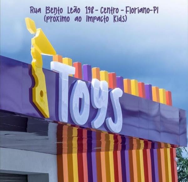 Toys: A loja de brinquedos que vai encantar a criançada em Floriano e região!(Imagem:Divulgação)