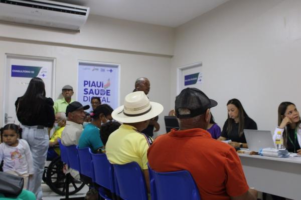 O projeto disponibiliza atendimento com especialistas em dermatologia, ginecologia e urologia.(Imagem:Ascom Sesapi)