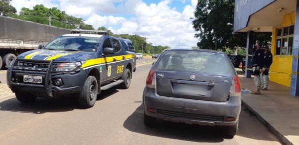 Suspeito de aplicar golpes em idosos é preso pela PRF em Teresina.(Imagem:Divulgação/PRF)