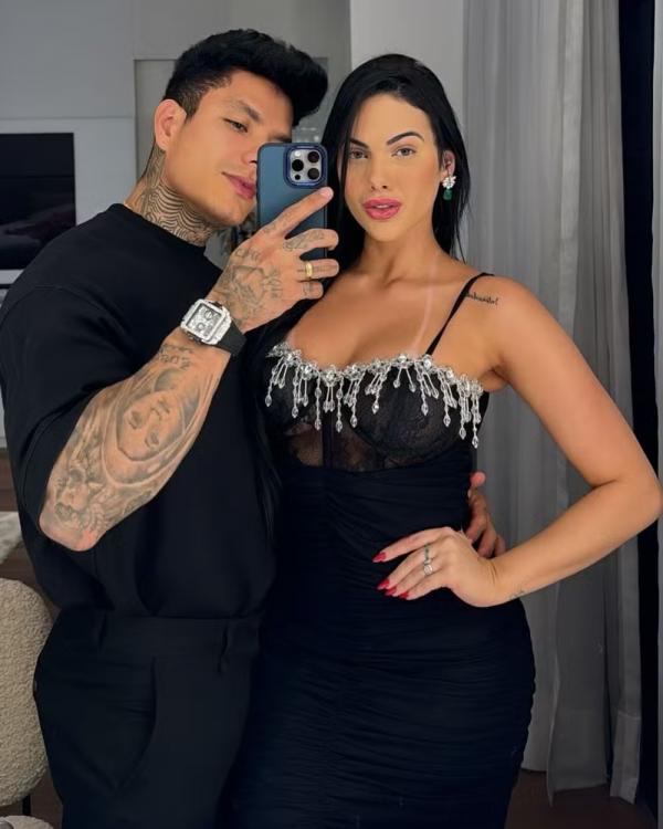 Emily Garcia e Victor Igoh (Imagem:Reprodução/ Instagram)