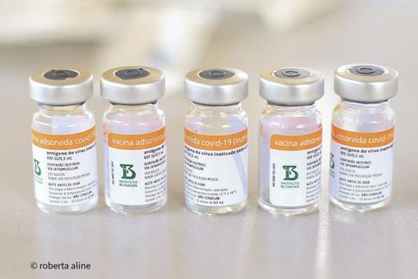 O Ministério da Saúde avalia usar a Coronavac em crianças caso o imunizante seja aprovado pela Anvisa (Agência Nacional de Vigilância Sanitária).  Como a vacina é a mesma utilizada(Imagem:Reprodução)