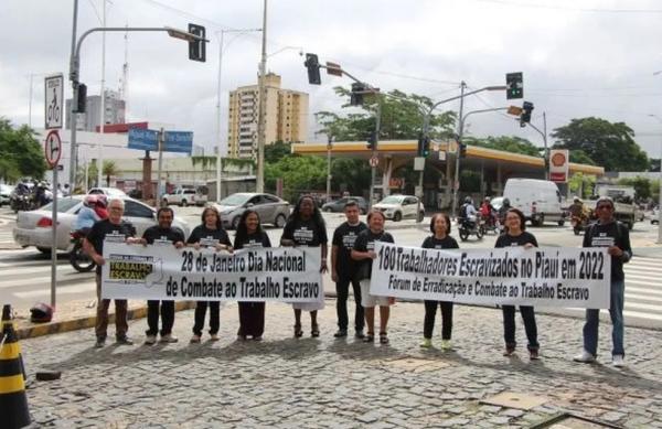 Número de pessoas resgatadas de trabalho análogo à escravidão no Piauí é o maior dos últimos 10 anos.(Imagem:Divulgação/MPT)