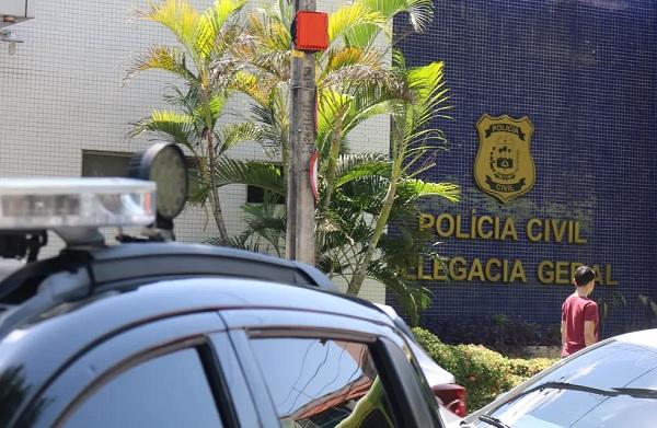 Delegacia Geral de Polícia Civil do Piauí, no Centro de Teresina.(Imagem:Andrê Nascimento/ g1 Piauí)