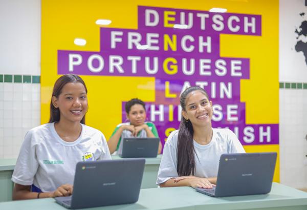 Os cursos são destinados a estudantes da rede estadual e à comunidade em geral, com idade mínima de 14 anos completos até o início das aulas, marcado para o dia 4 de agosto.(Imagem:Letícia Santos)