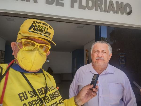 Carlos Antônio, Superintendente da Superintendência de Transporte e Trânsito (SUTRAN) de Floriano..(Imagem:FlorianoNews)