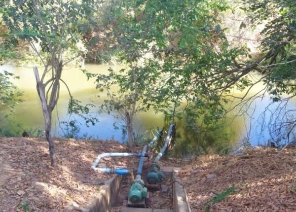 Semarh identifica 10 de pontos de captação de água sem autorização na bacia do rio Piauí(Imagem:Divulgação)