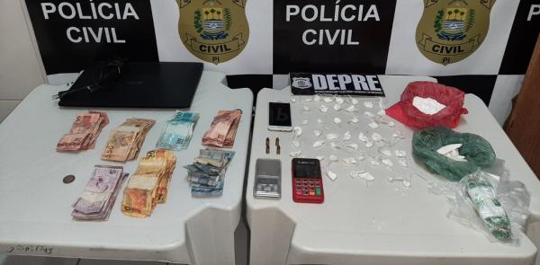 OPeração Narco Brasil prende suspeitos de tráfico de drogas em cidades do Piauí.(Imagem:Polícia Civil do Piauí)