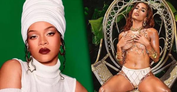 Rihanna escolheu Anitta para estrelar nova campanha de sua marca.(Imagem:Reprodução/Instagram)