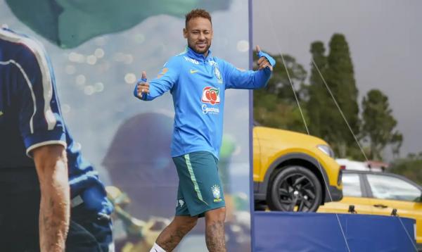 Neymar, Granja comary, maio de 2026.(Imagem:Rafael Ribeiro/CBF/Direitos Reservados)