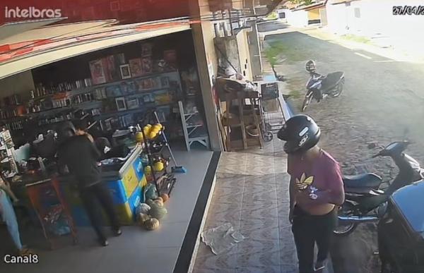 Mercadinho &eacute; assaltado no bairro Campo Velho em Floriano.(Imagem:Reprodu&ccedil;&atilde;o)