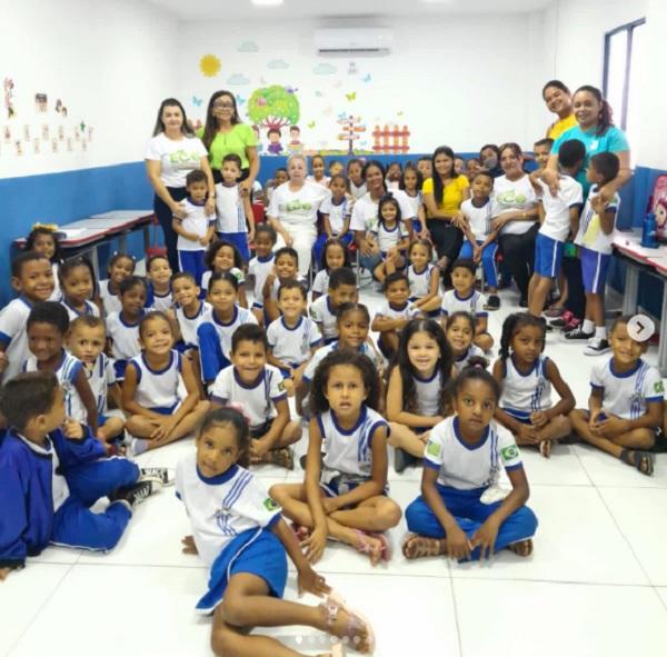 Departamento de Educação Ambiental promove palestras e atividades para alunos das escolas municipais Barjonas Lobão, Dom Edilberto e Francisquinha Silva.(Imagem:Reprodução/Instagram)